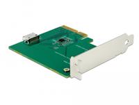 DeLOCK PCIe Express x4 > 1x interne OCuLink SFF-8612-LP adapter