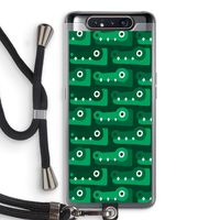 Crocs: Samsung Galaxy A80 Transparant Hoesje met koord