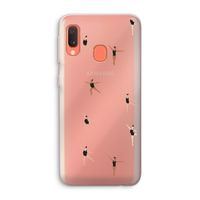 Dancing #1: Samsung Galaxy A20e Transparant Hoesje