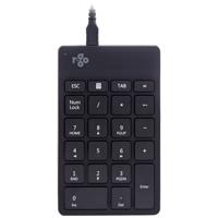 R-Go Tools Numeriek toetsenbord R-Go Numpad Break, ergonomisch numeriek toetsenbord met pauzesoftware, bedraad, zwart - thumbnail