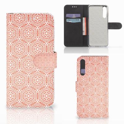 Huawei P20 Pro | Telefoon Hoesje | Pattern Orange
