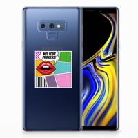 Samsung Galaxy Note 9 | Sillicone Back Cover | Popart Princess
