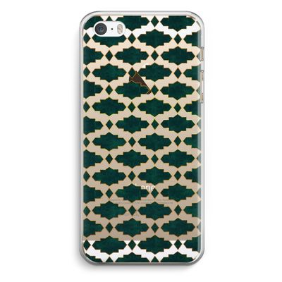 Moroccan tiles: iPhone 5 / 5S / SE Transparant Hoesje