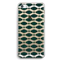 Moroccan tiles: iPhone 5 / 5S / SE Transparant Hoesje