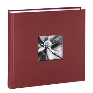 Hama Album XL Fine Art 30x30 Cm 100 Witte Pagina&apos;s Bordeaux