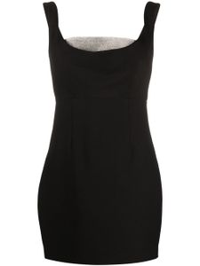 Roland Mouret robe à ornements en cristal - Noir