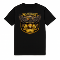 FC ELEVEN - Duitsland Heavy T-Shirt - Zwart