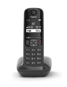 Gigaset AS690R Analoge-/DECT-telefoon Nummerherkenning Zwart