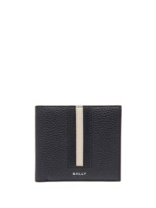 Bally portefeuille en cuir à logo imprimé - Bleu