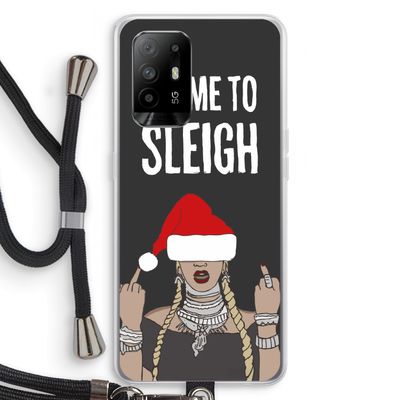 Came To Sleigh: Oppo A95 5G Transparant Hoesje met koord