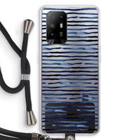 Verrassende lijnen: Oppo A94 5G Transparant Hoesje met koord