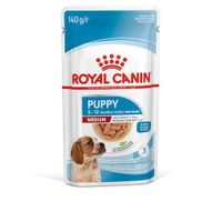 Royal Canin Medium natvoer voor puppy zakjes 10x140gr