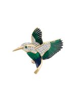 Susan Caplan Vintage hummingbird brooch - Métallisé - thumbnail