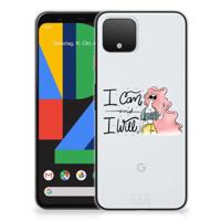 Google Pixel 4 Telefoonhoesje met Naam i Can