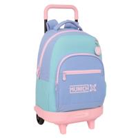 Schoolrugzak Munich Mellow Blauw Roze Hemelsblauw 33 x 45 x 22 cm