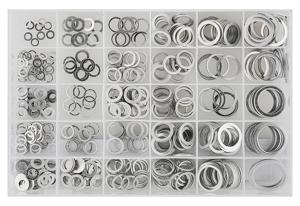 Assortiment aluminium dichtringen 300 stuks 4822330