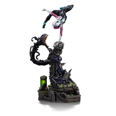 Spider-Man vs Villains Art Scale Statue 1/10 Ghost Spider Diorama 34 cm