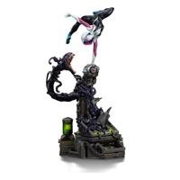 Spider-Man vs Villains Art Scale Statue 1/10 Ghost Spider Diorama 34 cm