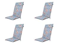 Kussen hoog universeel ca. 120x50 cm Florina blue (4 stuks) Madison - Madison