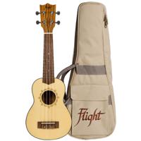 Flight Designer Series DUS320 SP/ZEB sopraan ukelele met gigbag - thumbnail