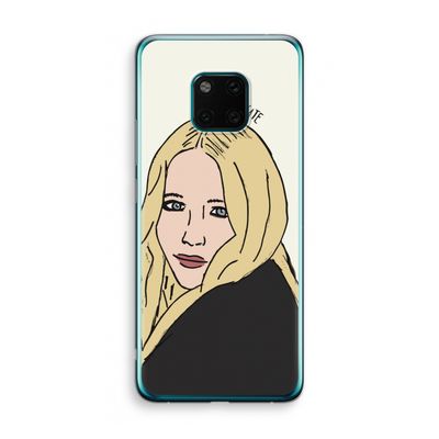 Mary Kate: Huawei Mate 20 Pro Transparant Hoesje