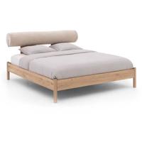 Goossens Bedframe Roll, Bedframe 160 x 210 cm met hoofdbord met