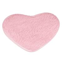 Hart vorm non-slip bad Mats keuken tapijt Home Decoratie grootte: 70 * 80CM (roze)