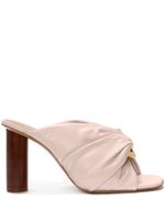 JW Anderson mules Corner à fronces - Rose - thumbnail