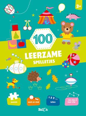 100 leerzame spelletjes 3+ (Paperback)