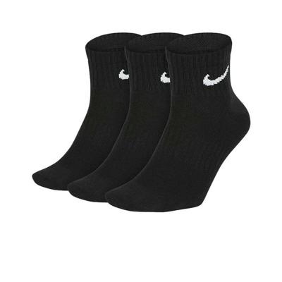 Sportsokken Nike U NK EVERYDAY LTWT ANKLE 3PR SX7677 010 Zwart Schoenmaat 42-46
