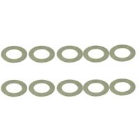 Staal Aanloopring 6 mm 10 mm 0.2 mm 1 stuk(s)
