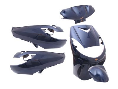 Edge Plaatset 6-delig for peugeot vivacity tot bouwjaar 2008 - metallic blauw