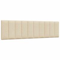 Hoofdbordkussen "Hanko" 180 cm stof crmekleurig