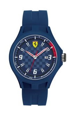 Horlogeband Ferrari SF101.4 / 0830067 / SF689300097 Rubber Blauw 22mm