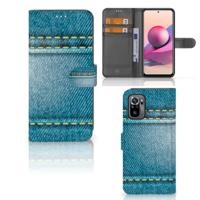 Xiaomi Redmi Note 10S | 10 4G | Poco M5s | Wallet Case | met Pasjes | Jeans