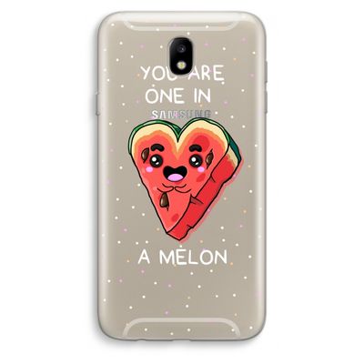 One In A Melon: Samsung Galaxy J7 (2017) Transparant Hoesje