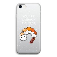 You're Shrimply The Best: iPhone SE 2020 Transparant Hoesje
