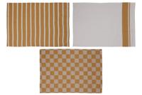 Cosy & Trendy Theedoeken Stoff Amber Gold 50 x 70 cm - 3-delig