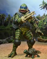 Universal Monsters/Teenage Mutant Ninja Turtles Action Figure Leonardo as the Creature 18 cm - thumbnail
