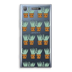 Sansevieria: Sony Xperia XZ1 Transparant Hoesje