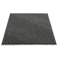 Vloerkleed Otis - zwart - 160x230 cm