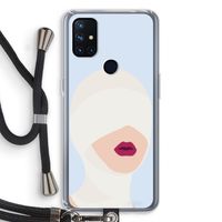 Incognito: OnePlus Nord N10 5G Transparant Hoesje met koord