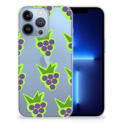 Apple iPhone 13 Pro | Siliconen Case | Druiven