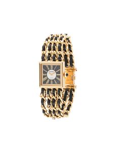 CHANEL Pre-Owned montre CC Mademoiselle XL 20 mm - Or