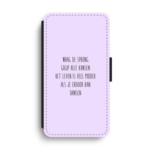 Sprong: iPhone XS Max Flip Hoesje