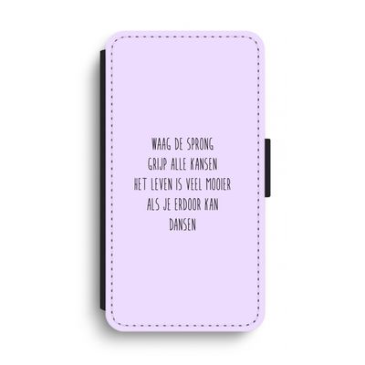 Sprong: iPhone XS Max Flip Hoesje
