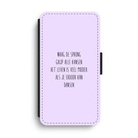Sprong: iPhone XS Max Flip Hoesje