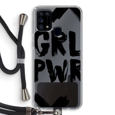 Girl Power #2: Samsung Galaxy M31 Transparant Hoesje met koord