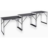 MEISTER Set van 3 tafels om te stofferen - Multifunctionele tafels