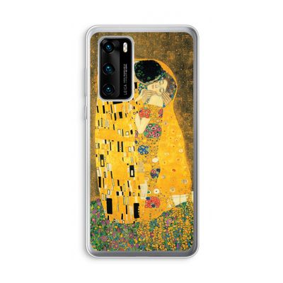 Der Kuss: Huawei P40 Transparant Hoesje